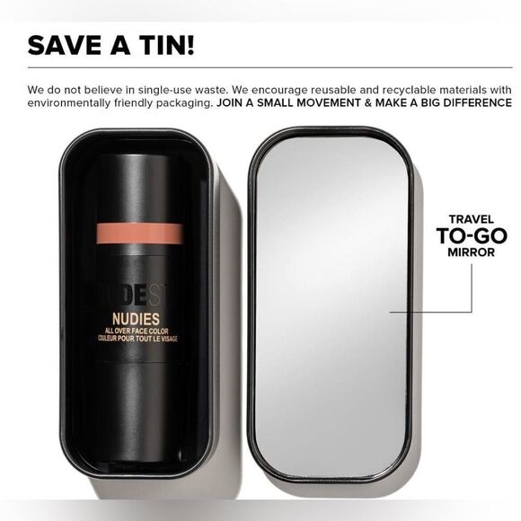 NWT- NUDESTIX
Nudies Cream Blush All-Over-Face Color-TIGER LILY QUEEN - Picture 4 of 13